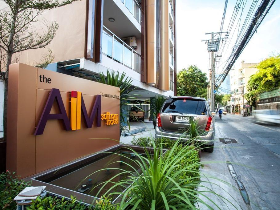 The Aim Sathorn Hotel Банкок Екстериор снимка